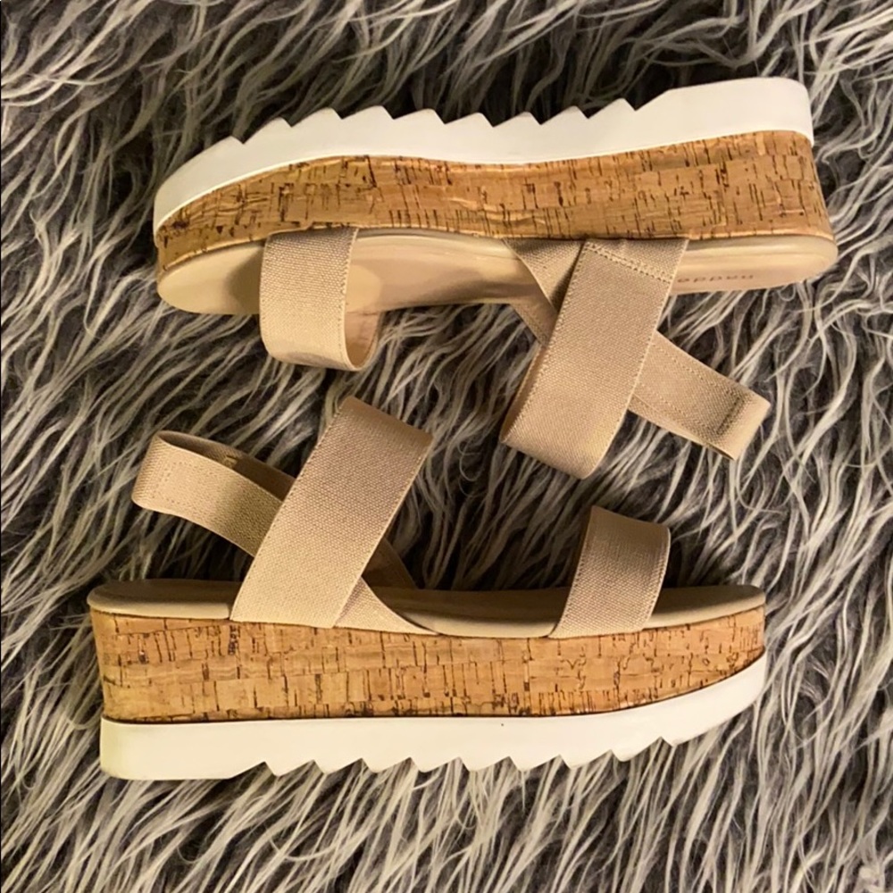 Madden Girl platform sandals